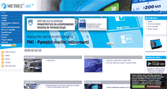 Desktop Screenshot of nakup.metrel.si